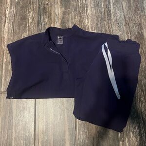 Figs Purple Jam Set Rafaela and Zamora XXS/XSP